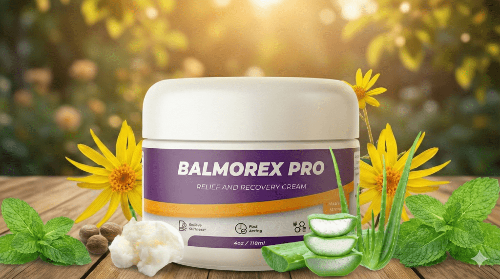 Balmorex Pro Joint and Muscle Relief Cream Jar
