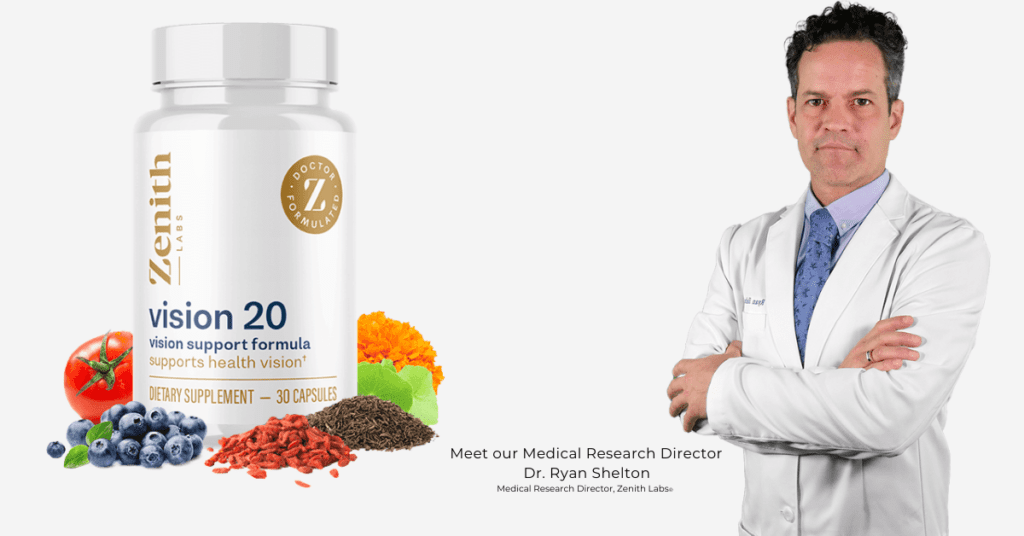 Vision 20 Review: The Science Behind Zenith Labs’ Supplement for Crystal Clear Vision